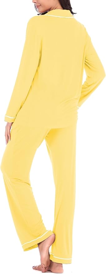 Women's Pajama Set - Long Sleeve - 2 Piece