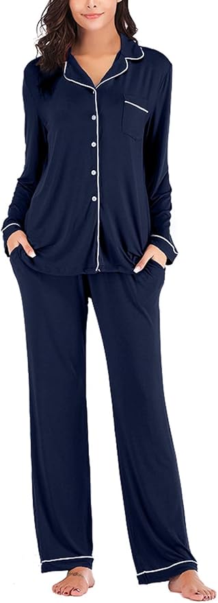 Women's Pajama Set - Long Sleeve - 2 Piece