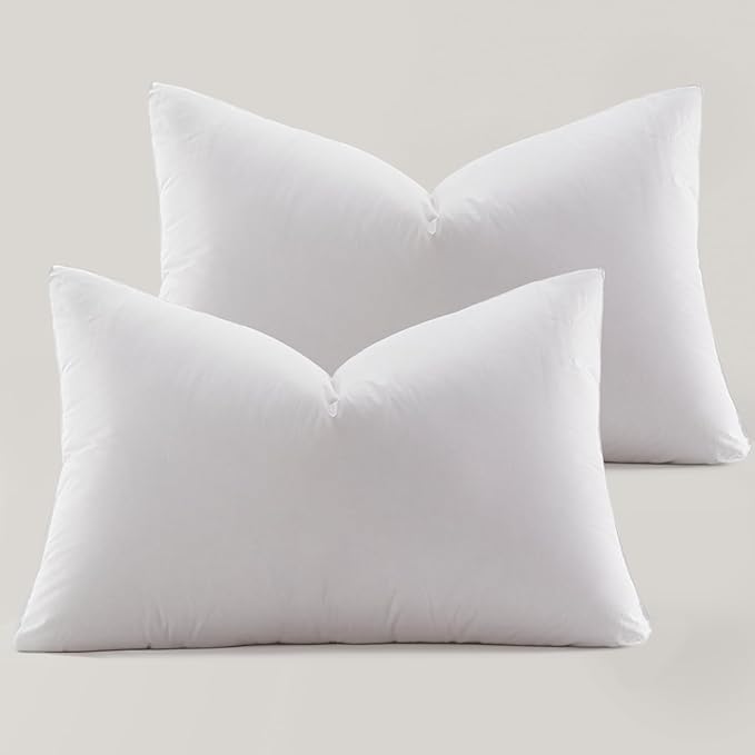 100% Cotton Bed Pillow - Queen - 2 Piece