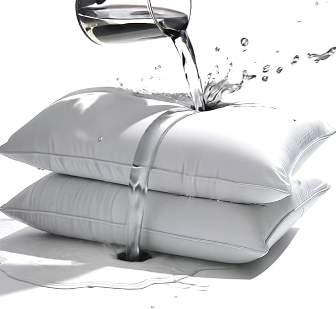 Waterproof Pillow Protector - Queen - 20 x 28 in - 4 Pack