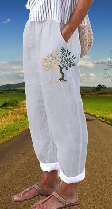 Women's Linen Loungewear - Pants