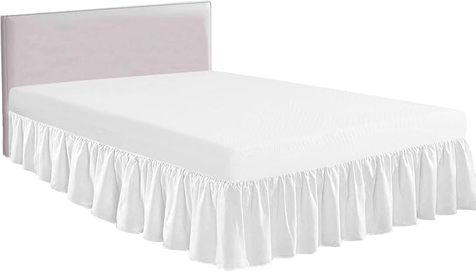 Microfiber Bed Skirt - King - 15 in Drop