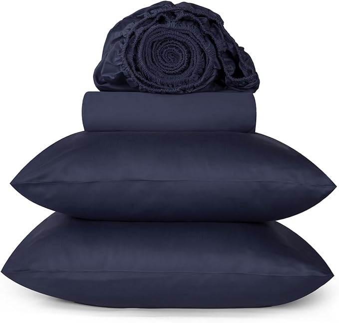 Bed Sheet Set - California King - 16 in Deep Pocket - 4 Piece