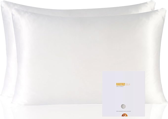 Mulberry Silk Pillowcase Set - Standard - 2 Pack