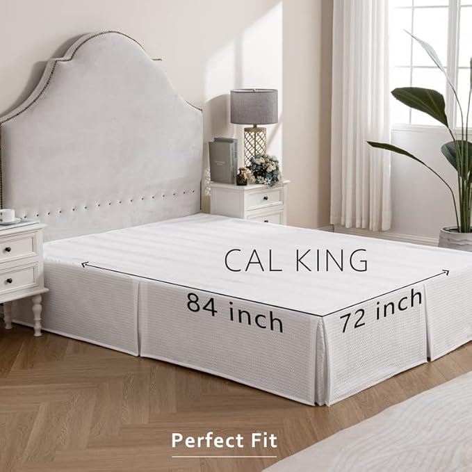 Bed Skirt - King - 12 in Drop