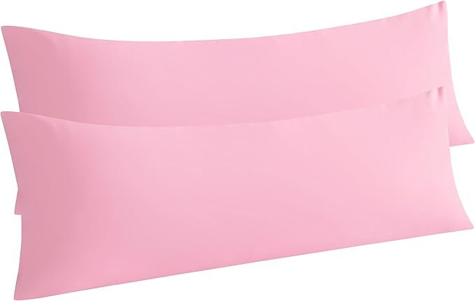 Microfiber Pillowcase Set - 20 x 54 in - 2 Pack - 2 Piece