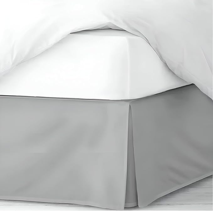 Microfiber Bed Skirt - King - 14 in Drop