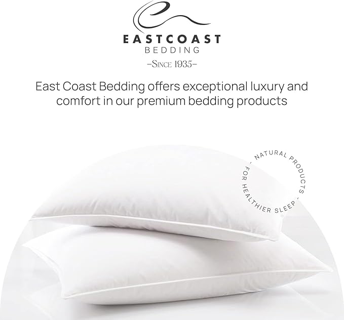 100% Cotton Bed Pillow - King - 20 x 36 in