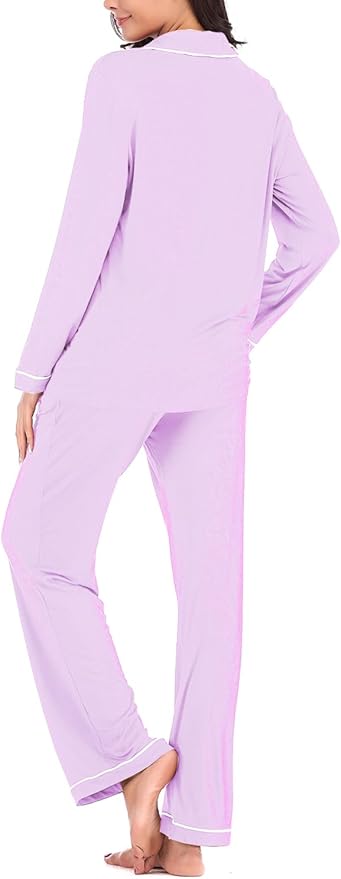 Women's Pajama Set - Long Sleeve - 2 Piece