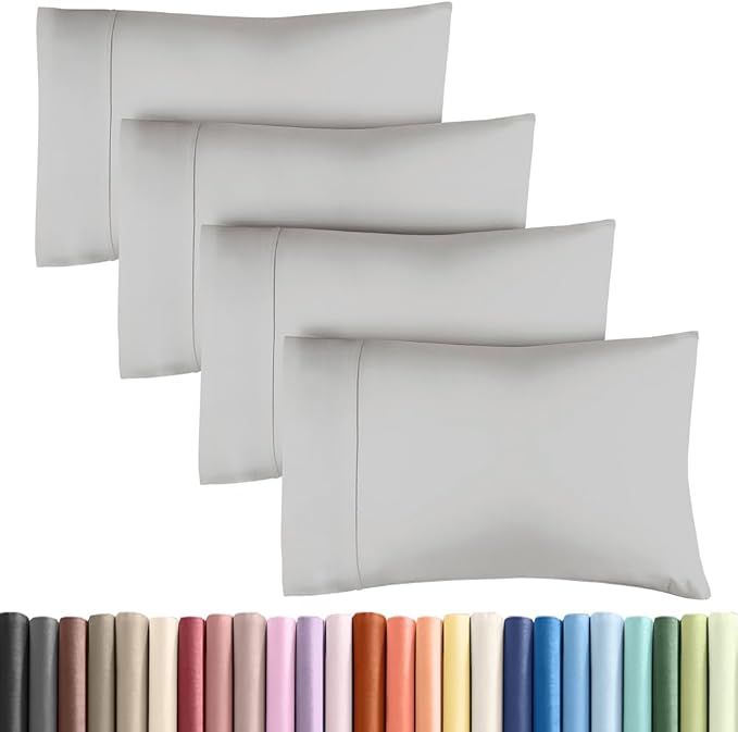 Pillowcase Set - Queen - 4 Pack - 4 Piece