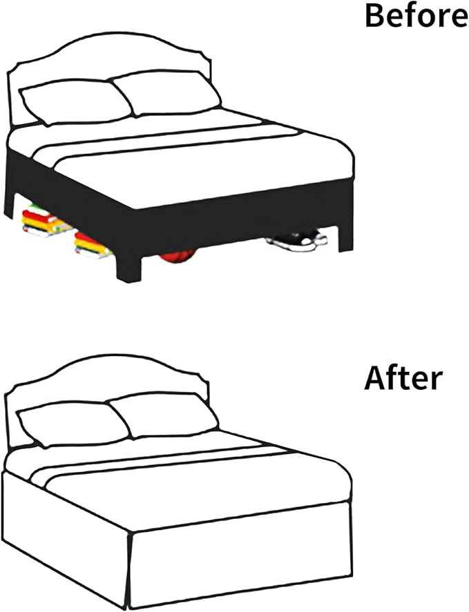 Linen Bed Skirt - King