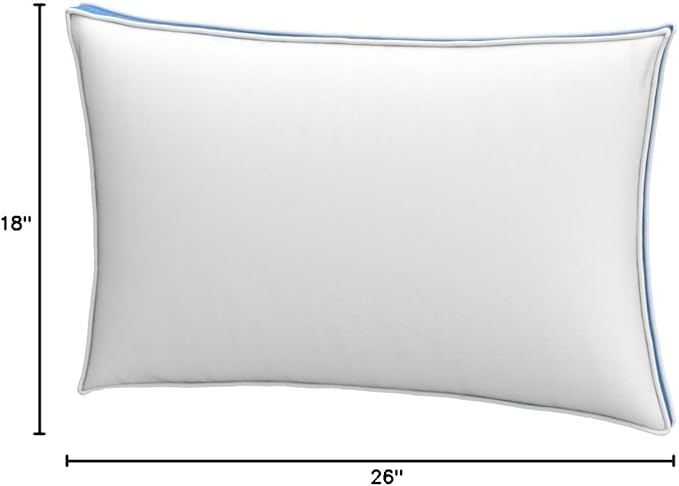 Down Alternative Cooling Bed Pillow - Queen - 2 Piece