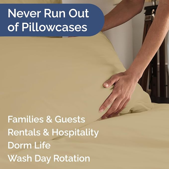 Pillowcase Set - Queen - 10 Piece
