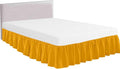 Microfiber Bed Skirt - King - 15 in Drop