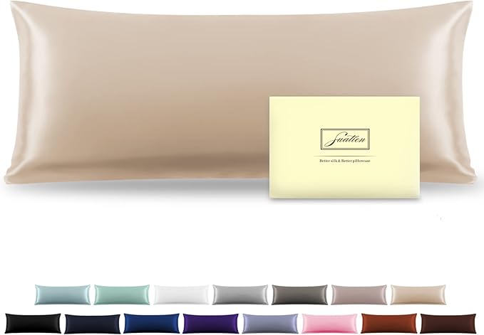 Mulberry Silk Cooling Pillowcase - 20 x 54 in