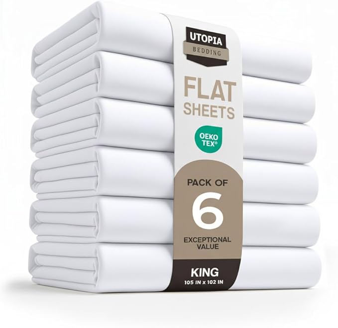 Microfiber Flat Sheet - King