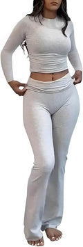 Women's Pants Pajama Set - Long Sleeve - 2 Piece