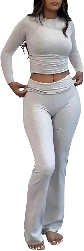 Women's Pants Pajama Set - Long Sleeve - 2 Piece