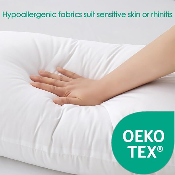 Down Alternative Bed Pillow - Standard - 20 x 26 in - 4 Piece