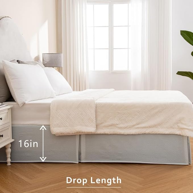 Bed Skirt - King - 16 in Drop