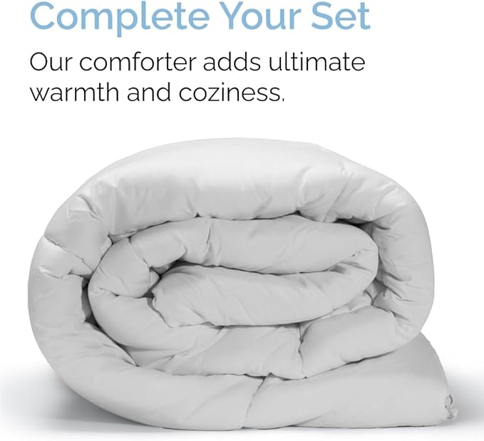 Cooling Bed Sheet Set - Twin - 16 in Deep Pocket - 4 Piece