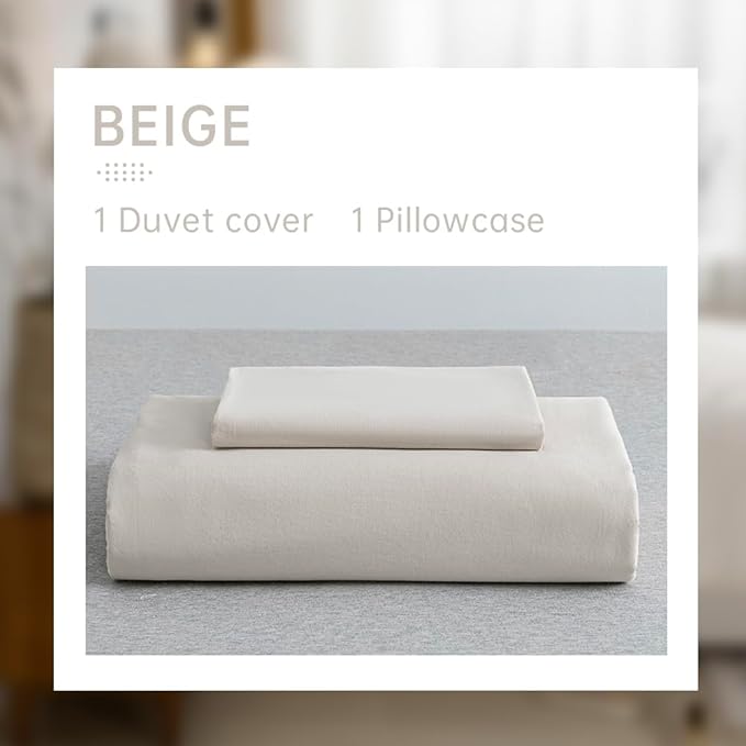 Linen Duvet Cover Set - Twin - 2 Piece