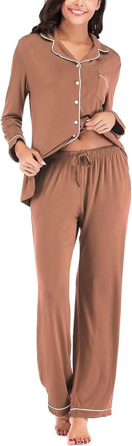 Women's Pajama Set - Long Sleeve - 2 Piece