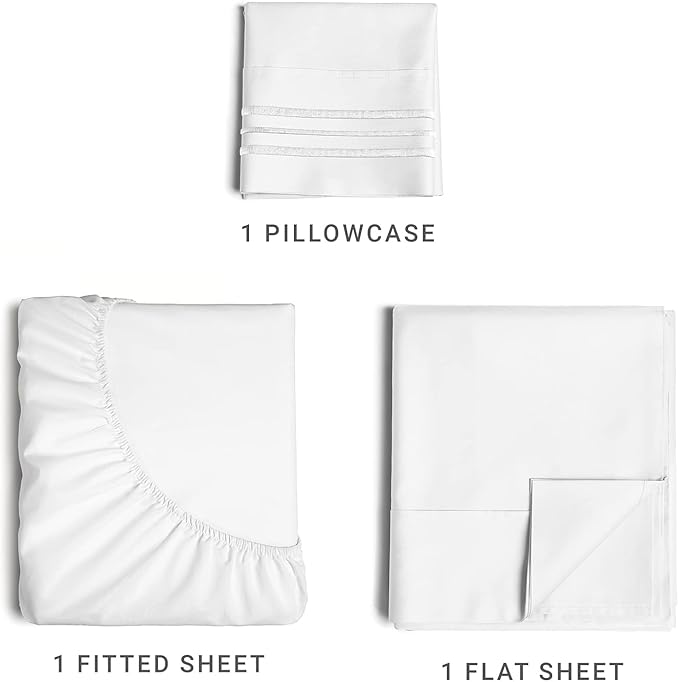 Cooling Bed Sheet Set - Twin - 3 Piece