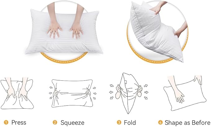 Down Alternative Bed Pillow - King - 2 Piece