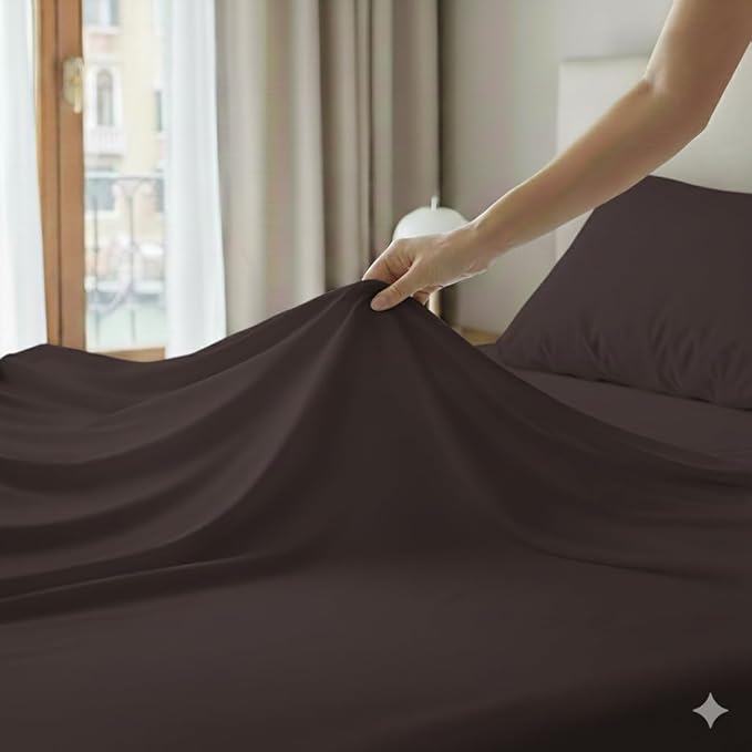 100% Cotton Flat Sheet - Twin XL