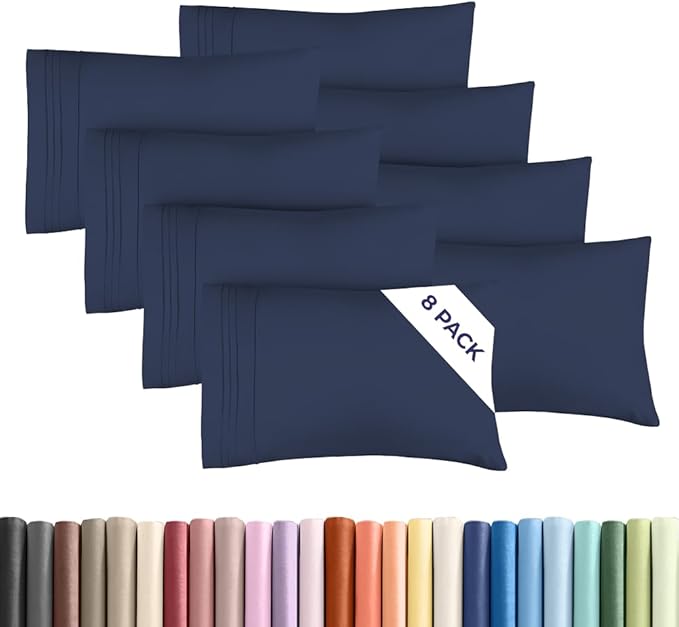 Pillowcase Set - Queen - 8 Piece