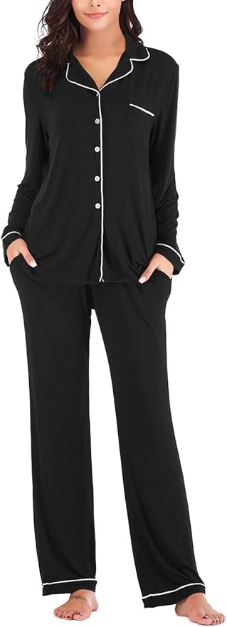 Women's Pajama Set - Long Sleeve - 2 Piece