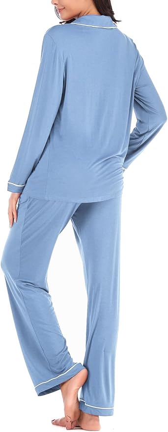 Women's Pajama Set - Long Sleeve - 2 Piece