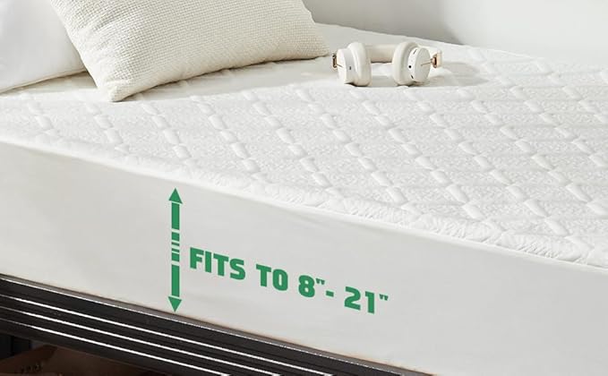 Bamboo Cooling Mattress Pad - Twin XL