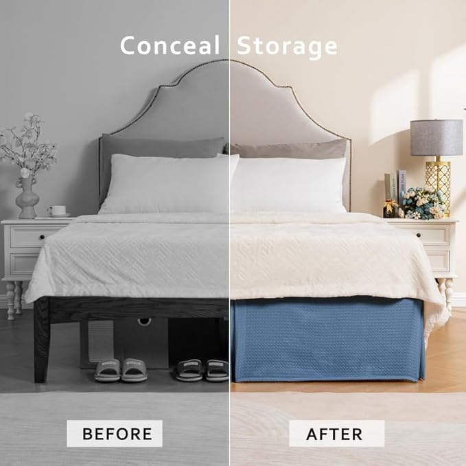 Bed Skirt - Queen - 14 in Drop