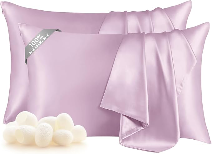 Mulberry Silk Pillowcase Set - Standard - 2 Piece