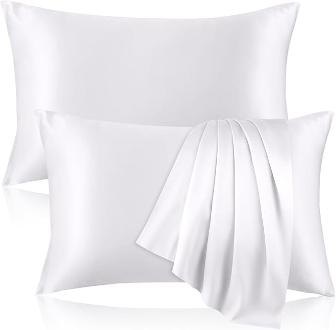Mulberry Silk Cooling Pillowcase Set - Queen - 2 Pack