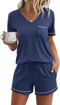Shorts Pajama Set - Short Sleeve - 2 Piece
