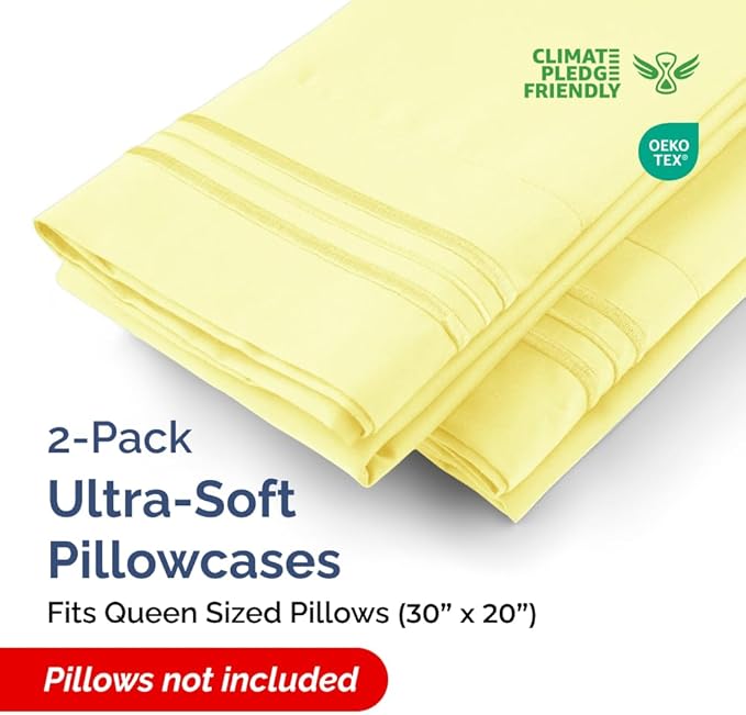 Pillowcase Set - Queen - 2 Piece