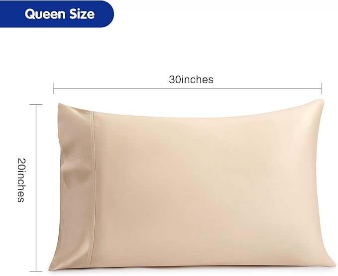 Cooling Pillowcase Set - Queen - 2 Pack