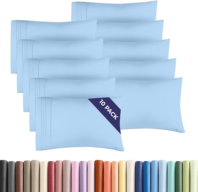Pillowcase Set - Standard - 10 Piece