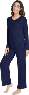 Women's Bamboo Pants Pajama Set - Long Sleeve - 2 Piece