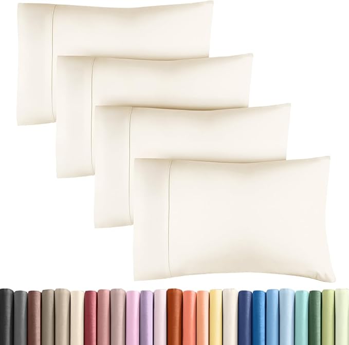 Pillowcase Set - King - 4 Pack - 4 Piece