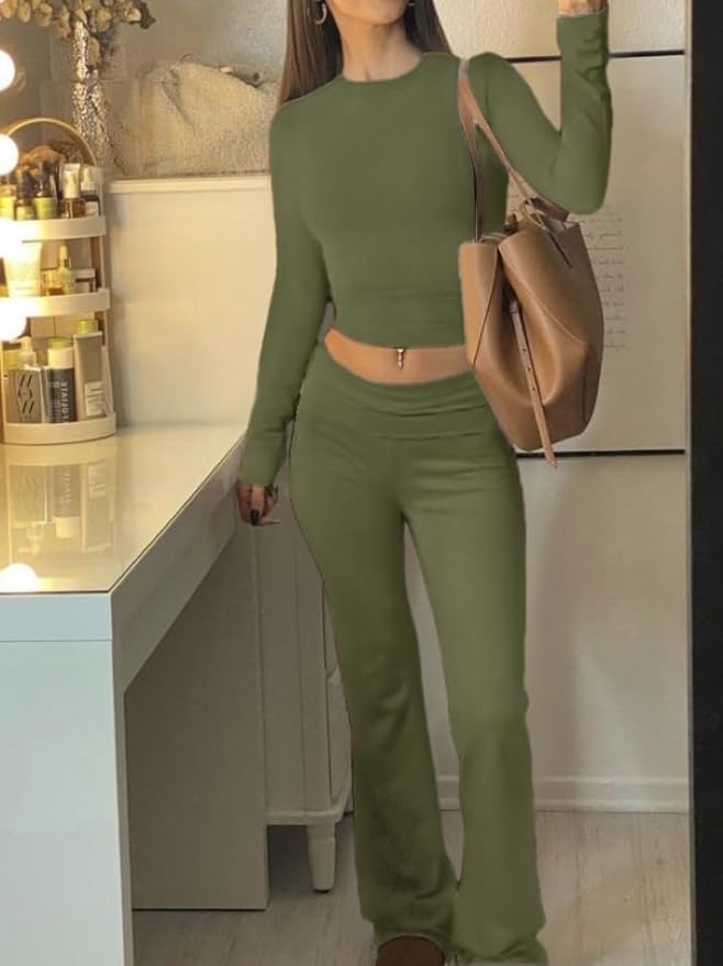 Women's Pants Pajama Set - Long Sleeve - 2 Piece