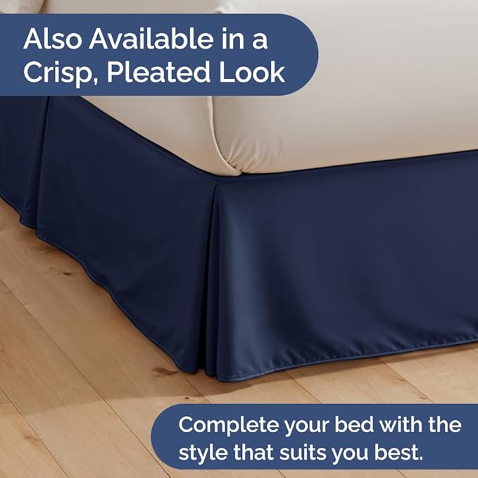 Bed Skirt - King - 12 in Drop