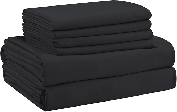 Microfiber Cooling Bed Sheet Set - Twin - 4 Piece