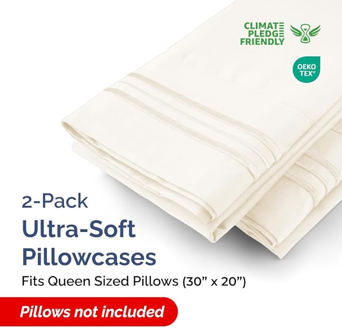 Pillowcase Set - Queen - 2 Piece