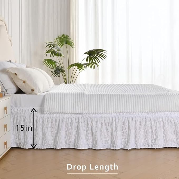Bed Skirt - Full - 15 in Drop