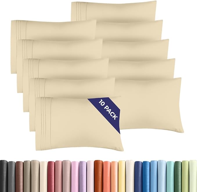 Pillowcase Set - King - 10 Piece
