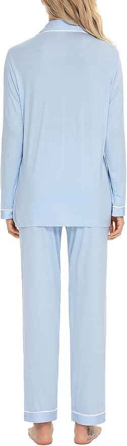 Women's Pants Pajama Set - Long Sleeve - 2 Piece